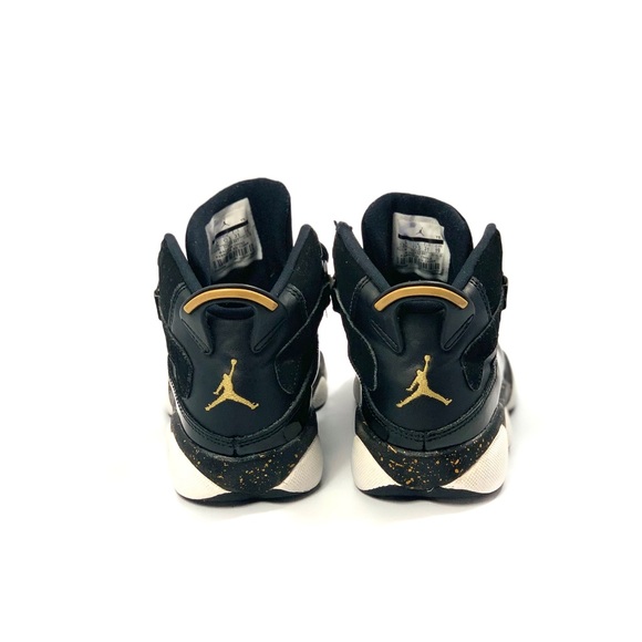 Nike Jordan 6 Ring Black & Gold Size 13 - Picture 6 of 7